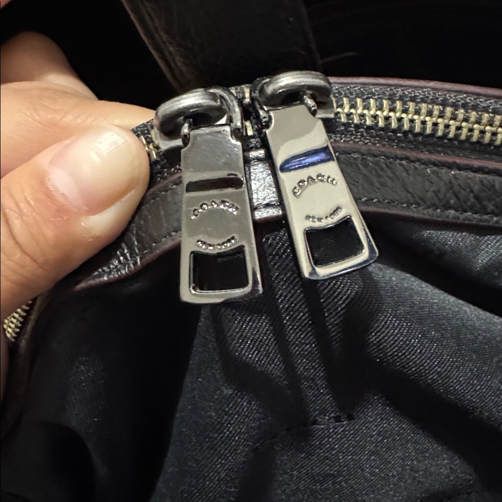 Coach Mercer 30 in canyon Quilt Denim - Picture 13 of 17